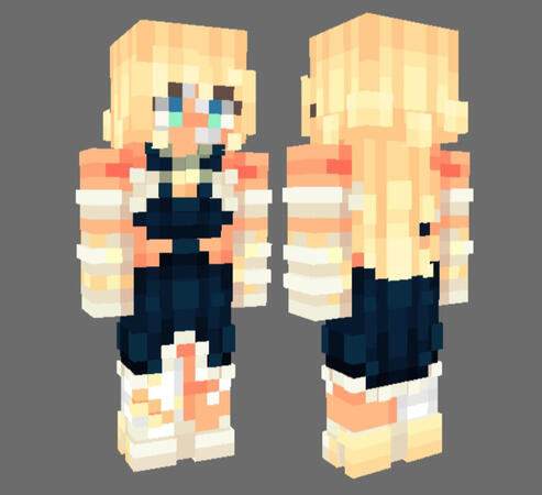 Skin made from scratch Skin made from scratch